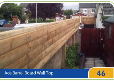 46 – Ace Barrel Board Wall Top