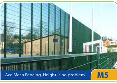 M5 – Ace Mesh Fencing, Height is No Problem