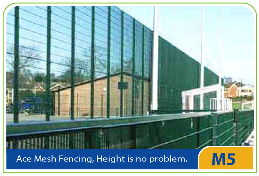 M5 – Ace Mesh Fencing, Height is No Problem